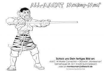 ALL-AACHT Monkeyman Malbild 01