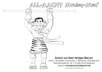 ALL-AACHT Monkeyman Malbild 02